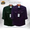 Double Pocket Casual Cotton Shirt Combo2 - Image 17