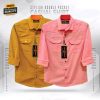 Double Pocket Casual Cotton Shirt Combo2 - Image 26