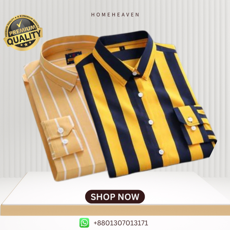 Men’s Premium Quality Stripe Shirt 2 pics - Image 10