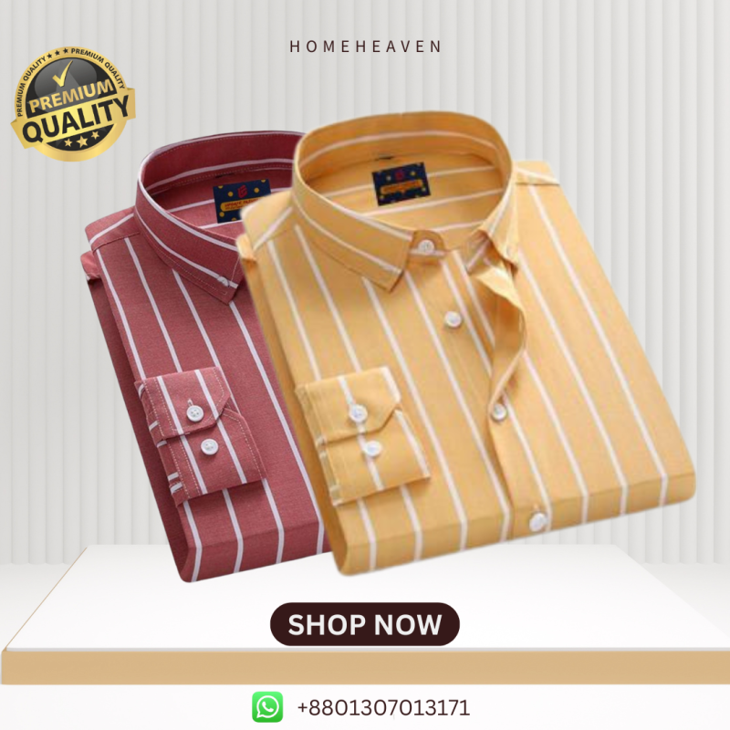 Men’s Premium Quality Stripe Shirt 2 pics - Image 20