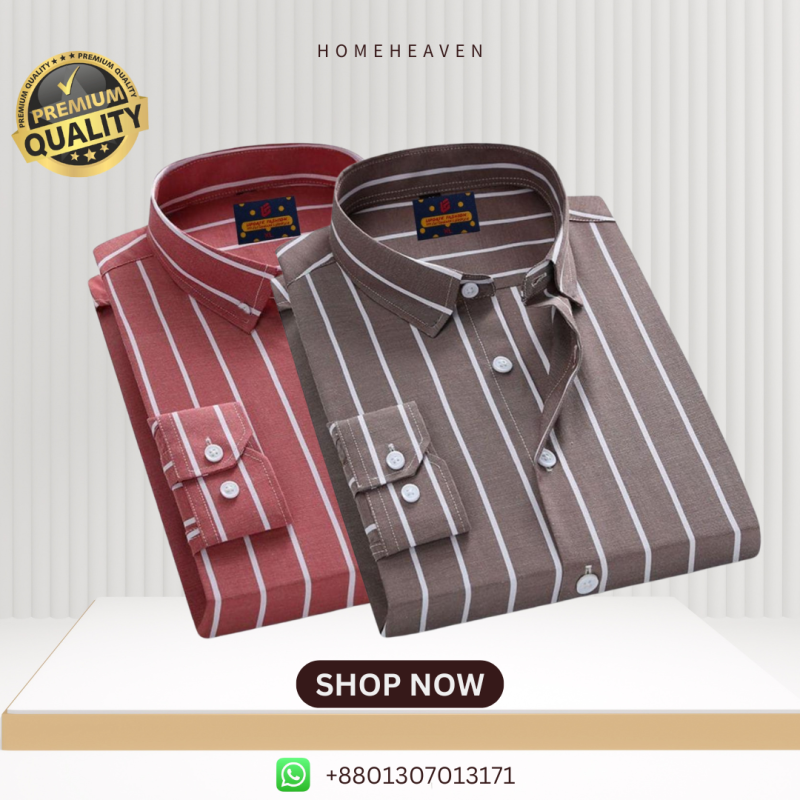 Men’s Premium Quality Stripe Shirt 2 pics - Image 22