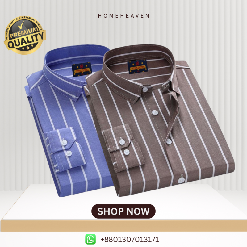 Men’s Premium Quality Stripe Shirt 2 pics - Image 23