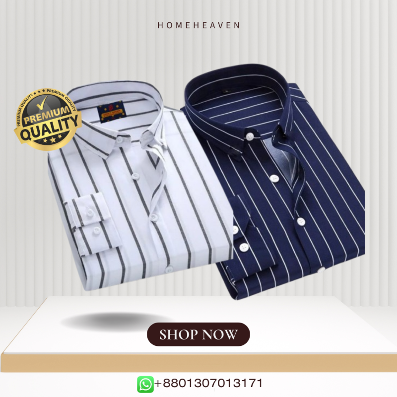 Men’s Premium Quality Stripe Shirt 2 pics - Image 4