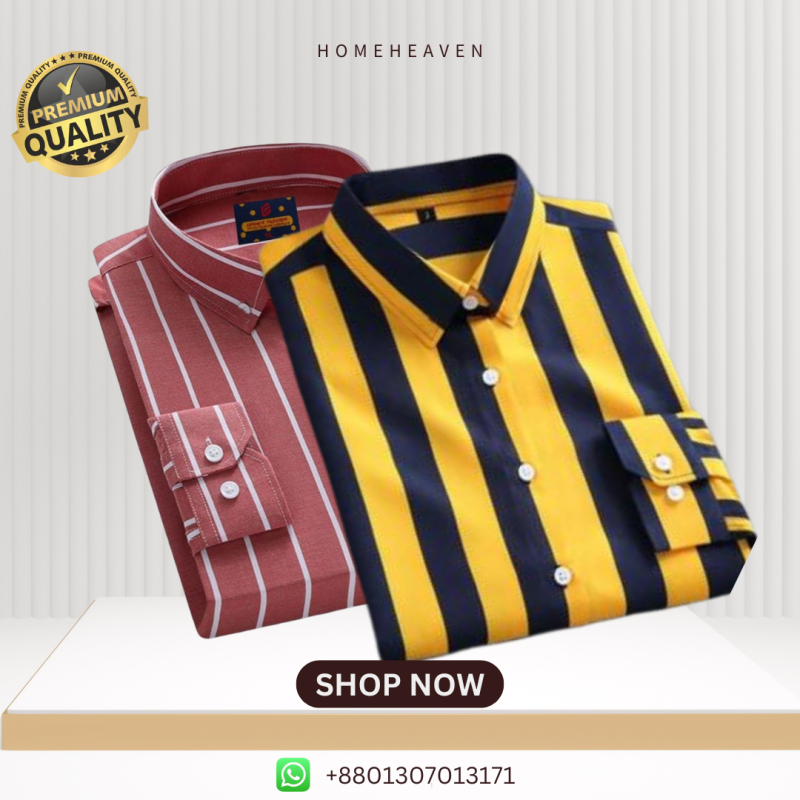 Men’s Premium Quality Stripe Shirt 2 pics - Image 12