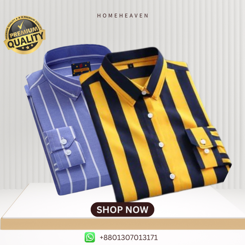 Men’s Premium Quality Stripe Shirt 2 pics - Image 13