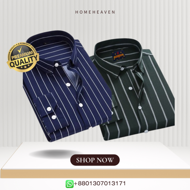 Men’s Premium Quality Stripe Shirt 2 pics - Image 7
