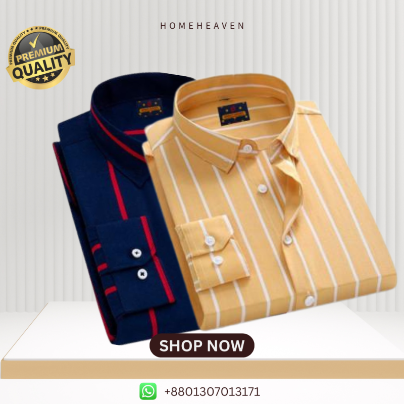 Men’s Premium Quality Stripe Shirt 2 pics - Image 15