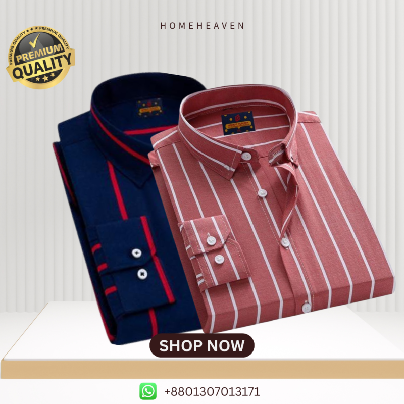 Men’s Premium Quality Stripe Shirt 2 pics - Image 17