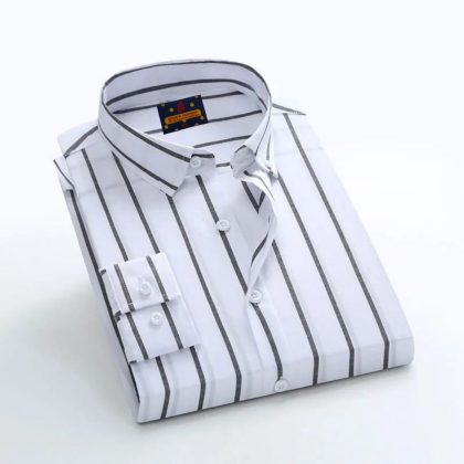 Men’s Premium Quality Check Shirt - White