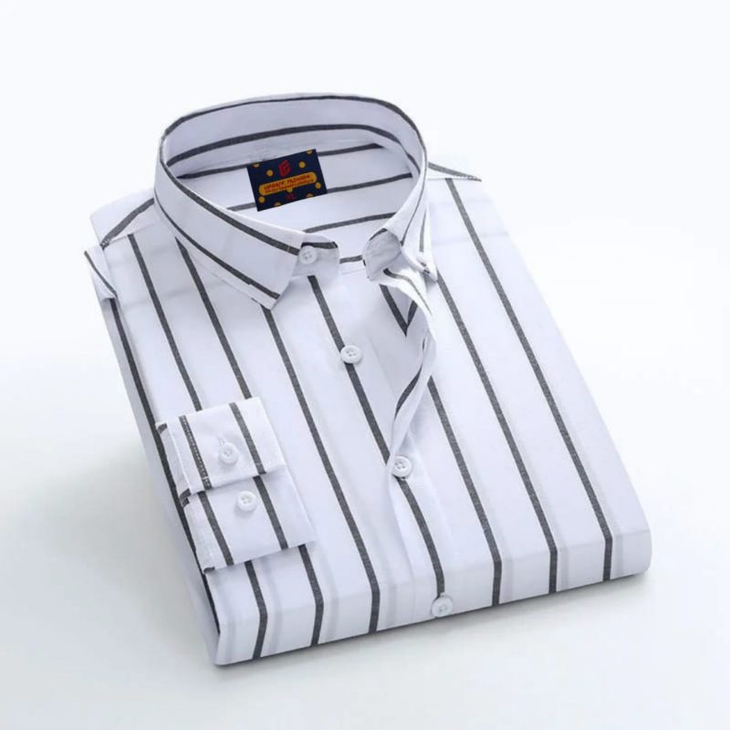 Men’s Premium Quality Stripe Shirt - Image 7
