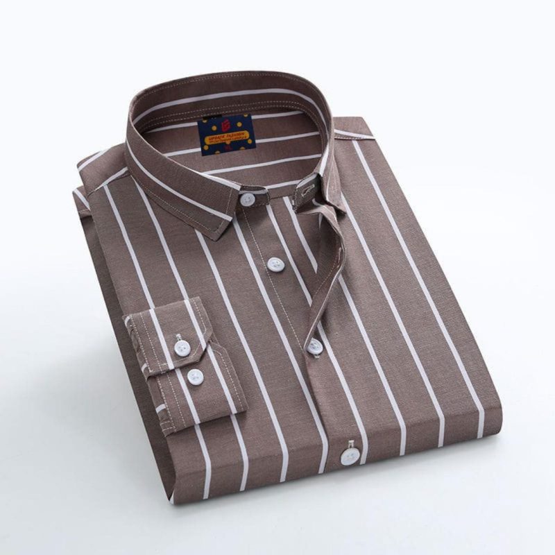 Men’s Premium Quality Stripe Shirt - Image 10